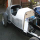 Aston Martin Ulster new aluminium body offside front, finished