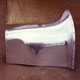 The offside view of a newly fabricated aluminium special narrow Austin Healey 3000 gearbox cover