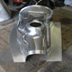 New Austin Healey 3000 polished gearbox cover, rear