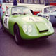 Original Austin Healey 1965 Le Mans sprite with new painted aluminium bonnet on car