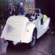 New 1935 Bentley Thrupp Maberly Darby drop head coupe bodywork, offside rear