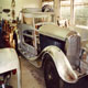 A new aluminium 1935 Bentley Thrupp Maberly Darby drop head coupe offside during construction