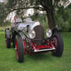 A 1924 Bentley 3/8 Twin Turbo with my custom twin turbo manifolds and other panelling, front close up