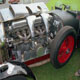 A 1924 Bentley 3/8 Twin Turbo with my custom twin turbo manifolds, nearside