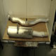 New WO Bentley Speed Six exhaust and silencer aluminium claddings, top side