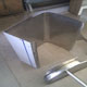 Extra large Bentley Speed Six stainless steel fuel tank rolled panel section