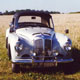 Daimler Conquest after restoration, painted, front
