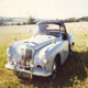 Daimler Conquest after restoration, painted
