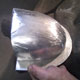 The aluminium Jaguar D-Type mirror cowling with completed flange