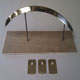 One new brass front wing/fender mouldings for a 1952 Lagonda Drophead with tabs