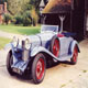 A Lagonda M45 T5 Drophead Tourer with the new steel body, bonnet and aluminium wings, finished and painted, nearside front