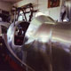 The Lagonda V12 Le Mans Gunville Special aluminium cockpit after construction inside our workshop