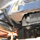 Lagonda V12 rear bumper iron brackets fitted to car, nearside bracket arm