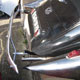 Lagonda V12 rear bumper iron brackets fitted to car