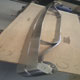 A newly fabricated 1930's Packard 12 front bumper set, full length, top/front from end