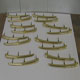 A new handmade batch of 8 pairs of the Aston Martin DB2 front wing mouldings