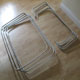 4 new sets of aluminium internal trim sections for the Aston Martin DB4 & DB5 cars